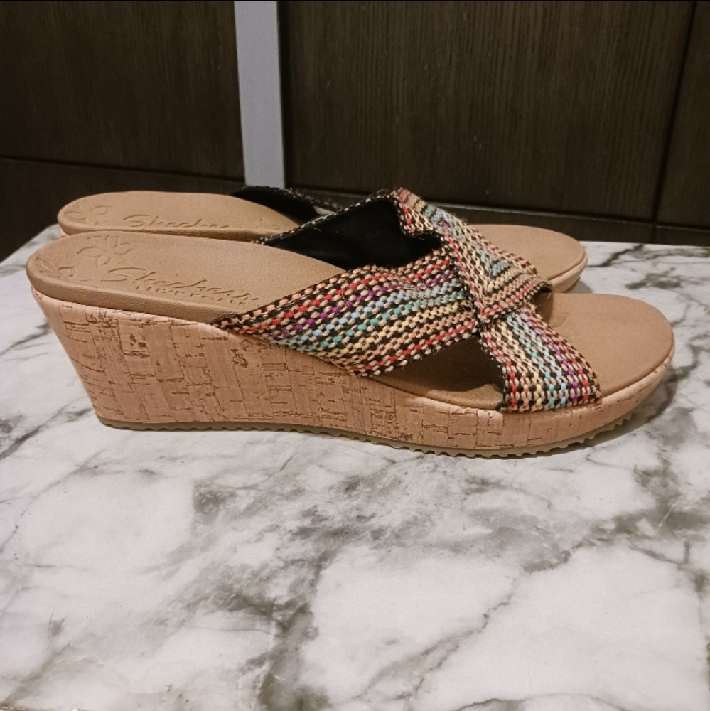 Skechers Cali Women's Beverlee Delighted Wedge Sandal